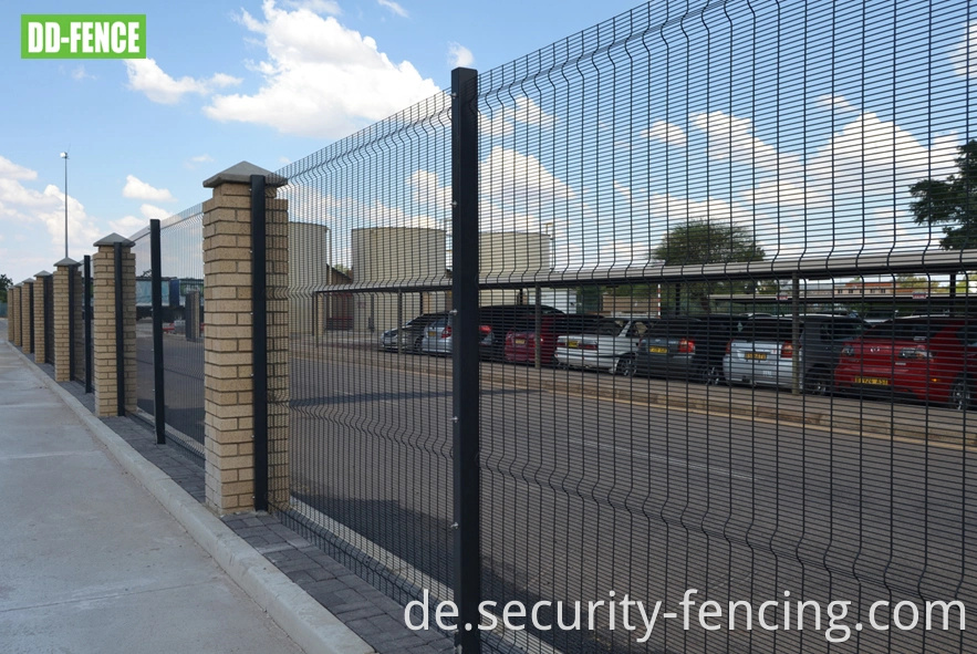 China HDG oder pulverbeschichtete Schwarz 358 Sicherheitszaun